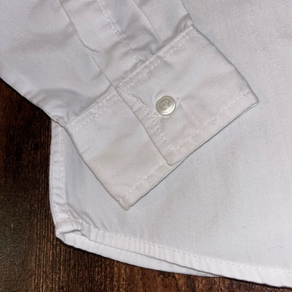 H&M Boys White Button Down Long Sleeve - Picture 6 of 11
